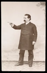 Le leader syndical Samuel Gompers, 1893-4